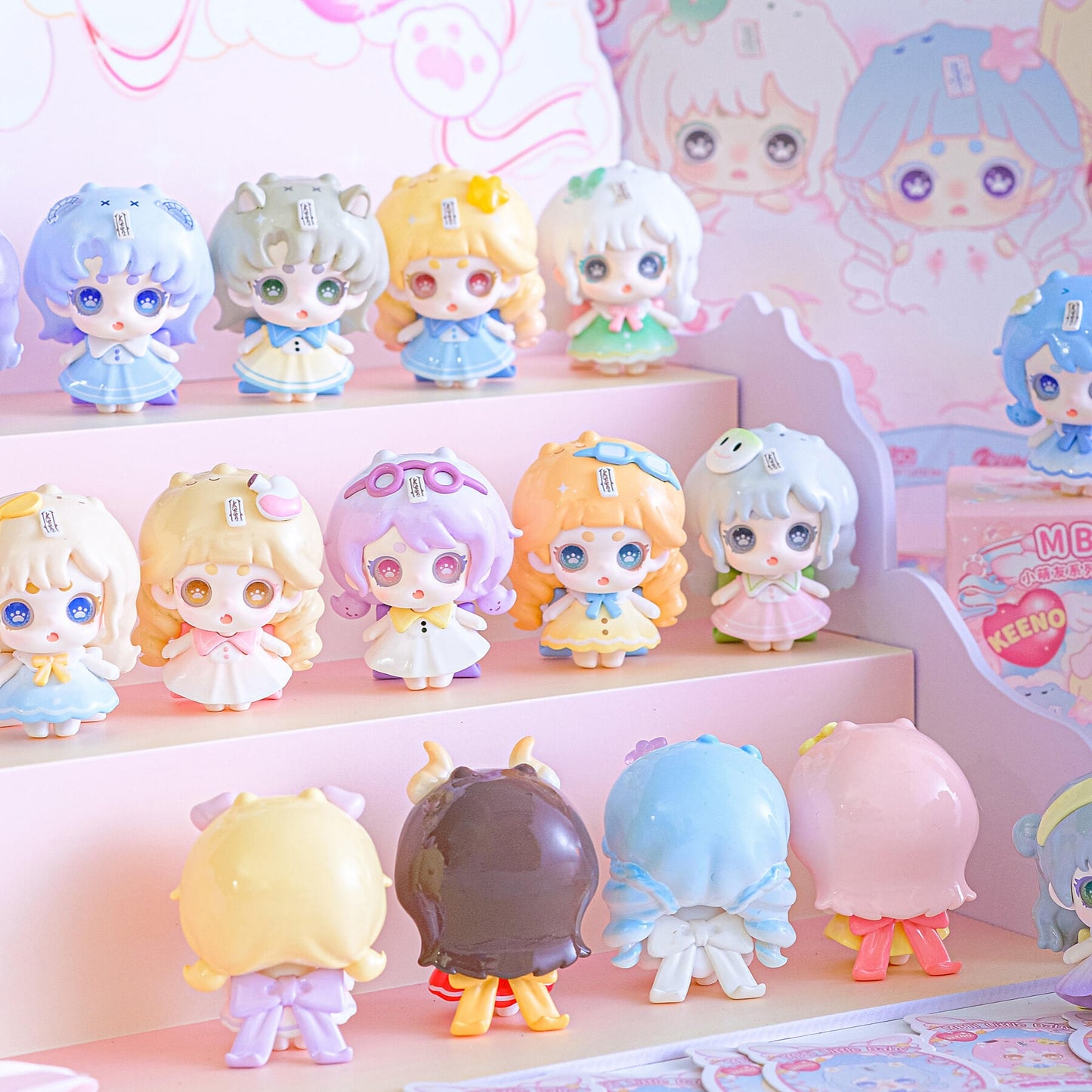 Keeno MBTI Little Friends Minibean Series toy surprise box Dolls
