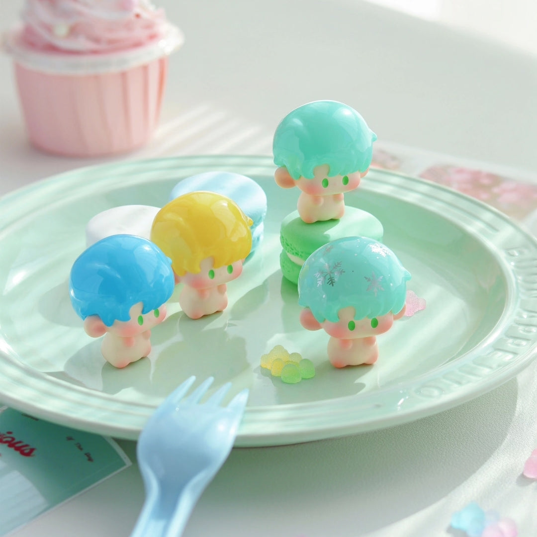 【3 pcs】Yuta Jelly Cute Minibean Series toy surprise box Dolls