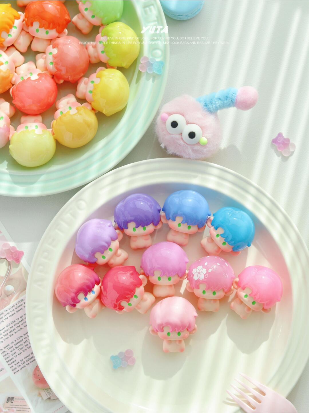 【3 pcs】Yuta Jelly Cute Minibean Series toy surprise box Dolls
