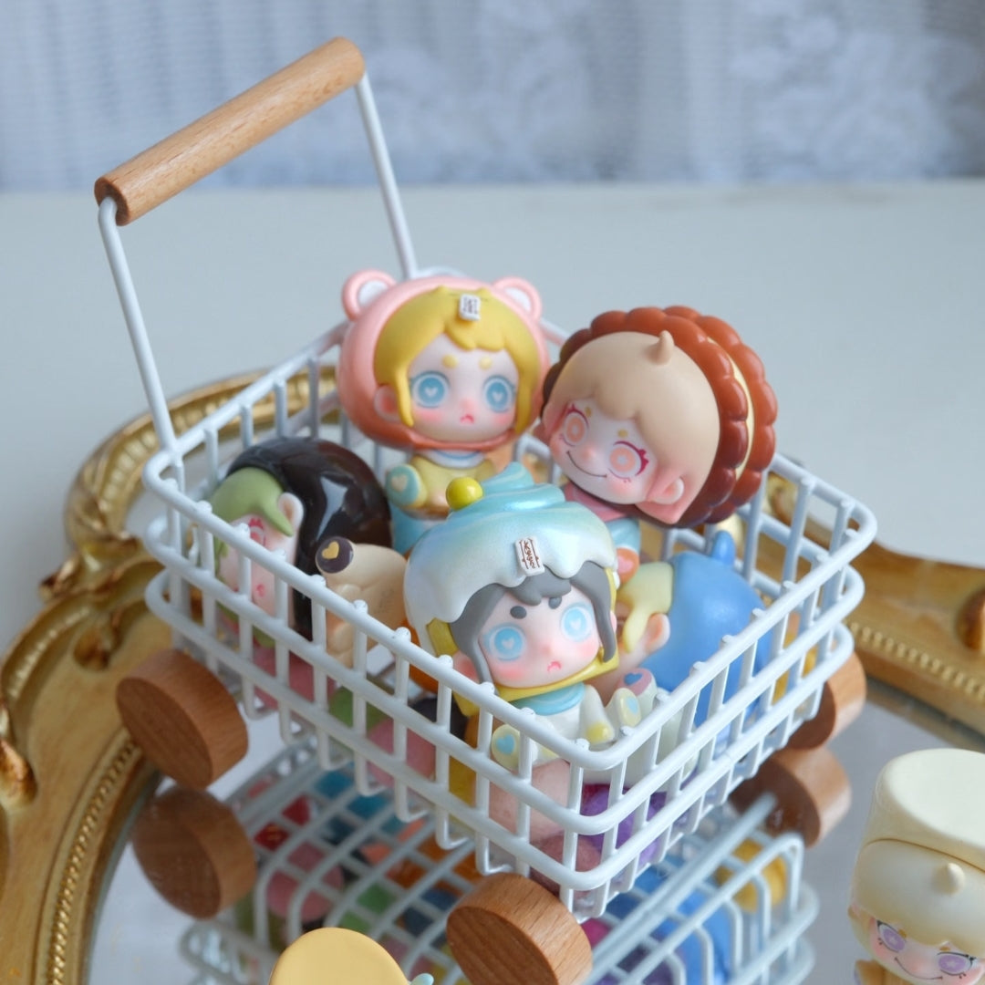 OUO Milk Tea Family Minibean Series toy surprise box Dolls