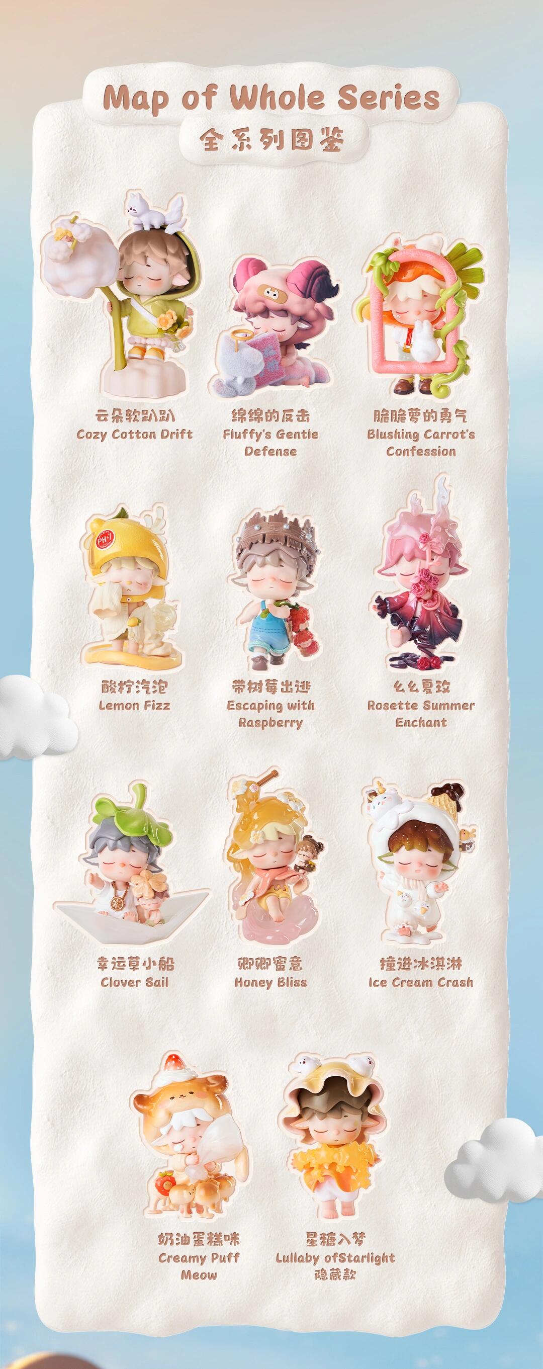 Mimi Little World Sweet Conquests Series toy surprise box Dolls