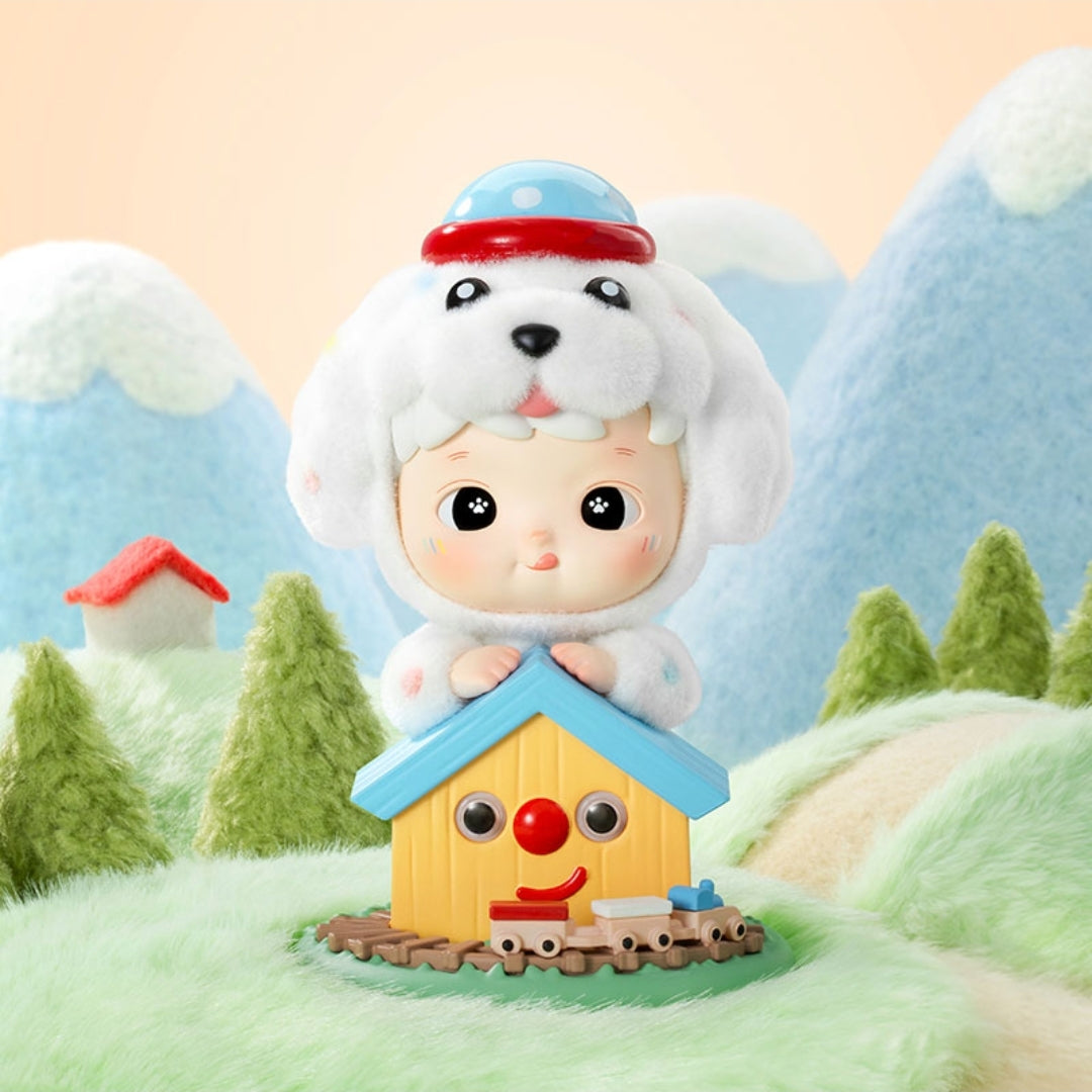 POP MART Cotton Candy Puppy Hanging Card Dolls