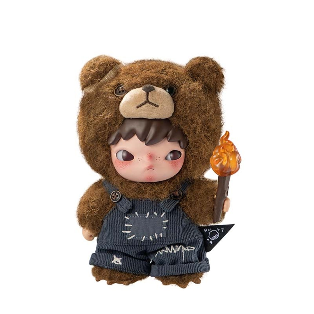Hirono Living Wild Fight for joy Hanging Card Plush Dolls