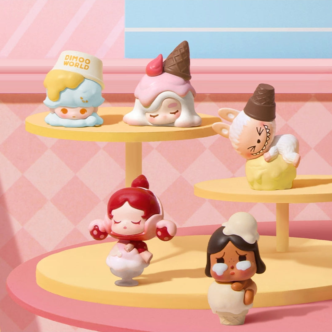 POPBEAN Heat-up Ice Cream Minibean Series toy surprise box Dolls