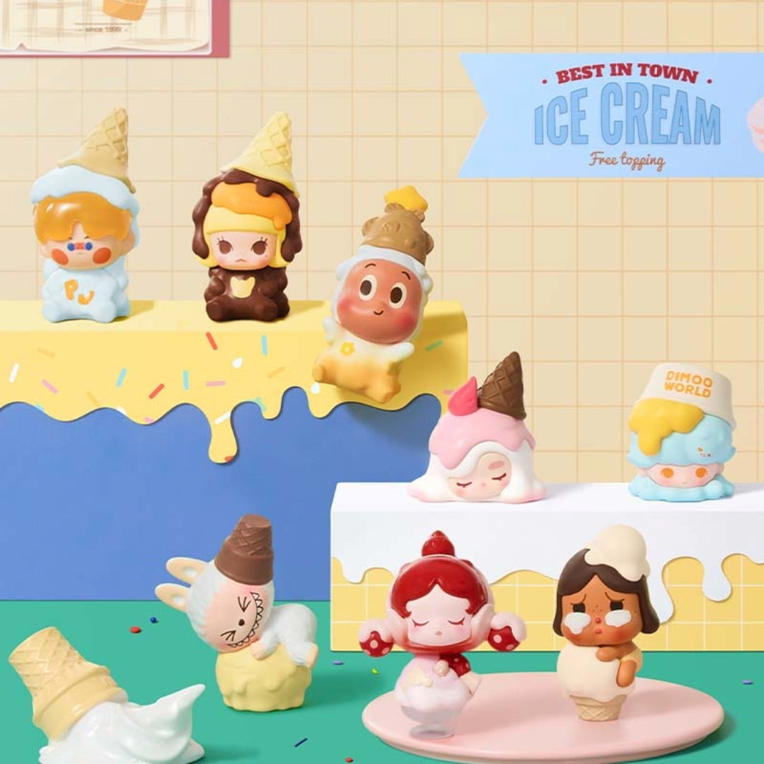POPBEAN Heat-up Ice Cream Minibean Series toy surprise box Dolls