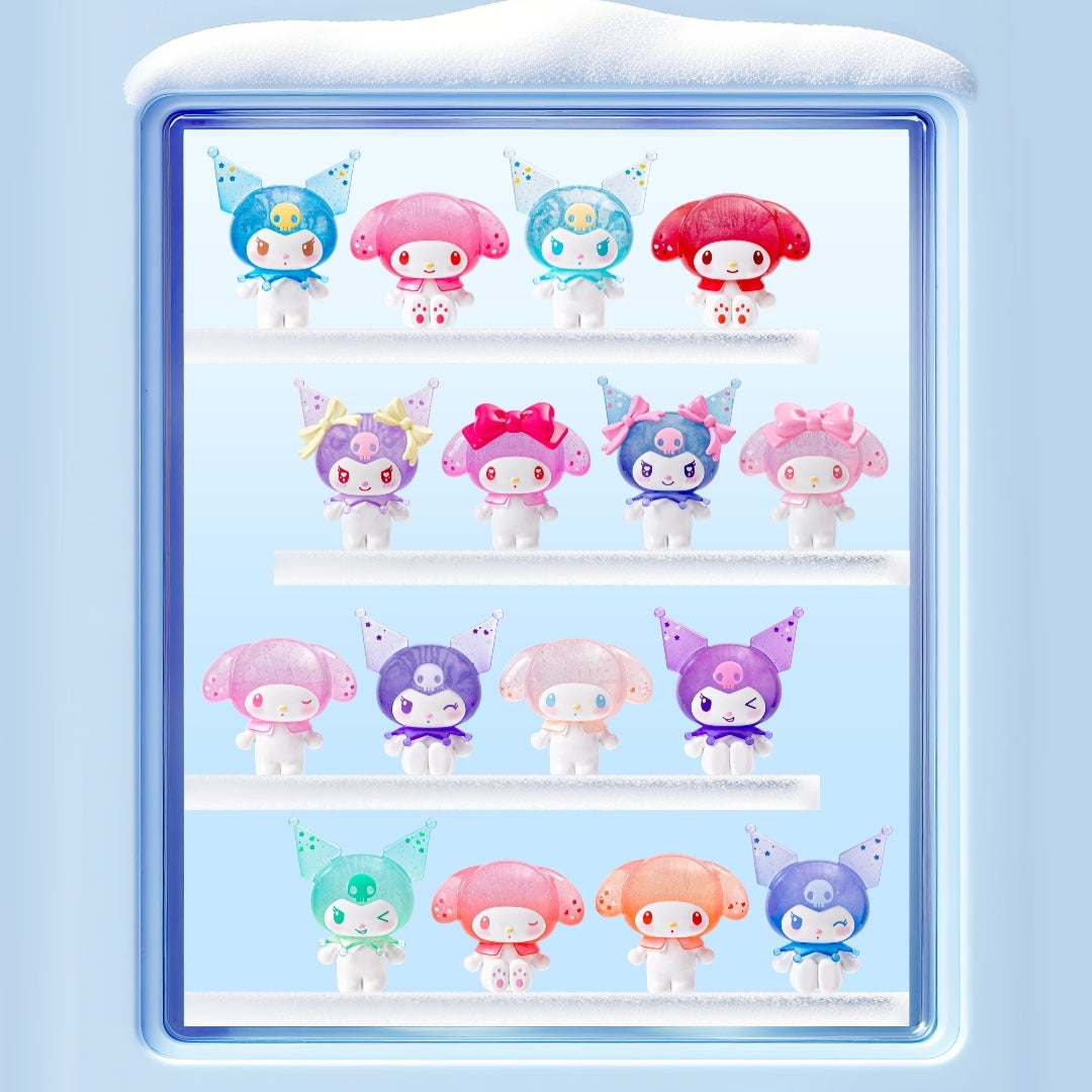My Melody And Kuromi Ramune Style Minibean Series toy surprise box Dolls