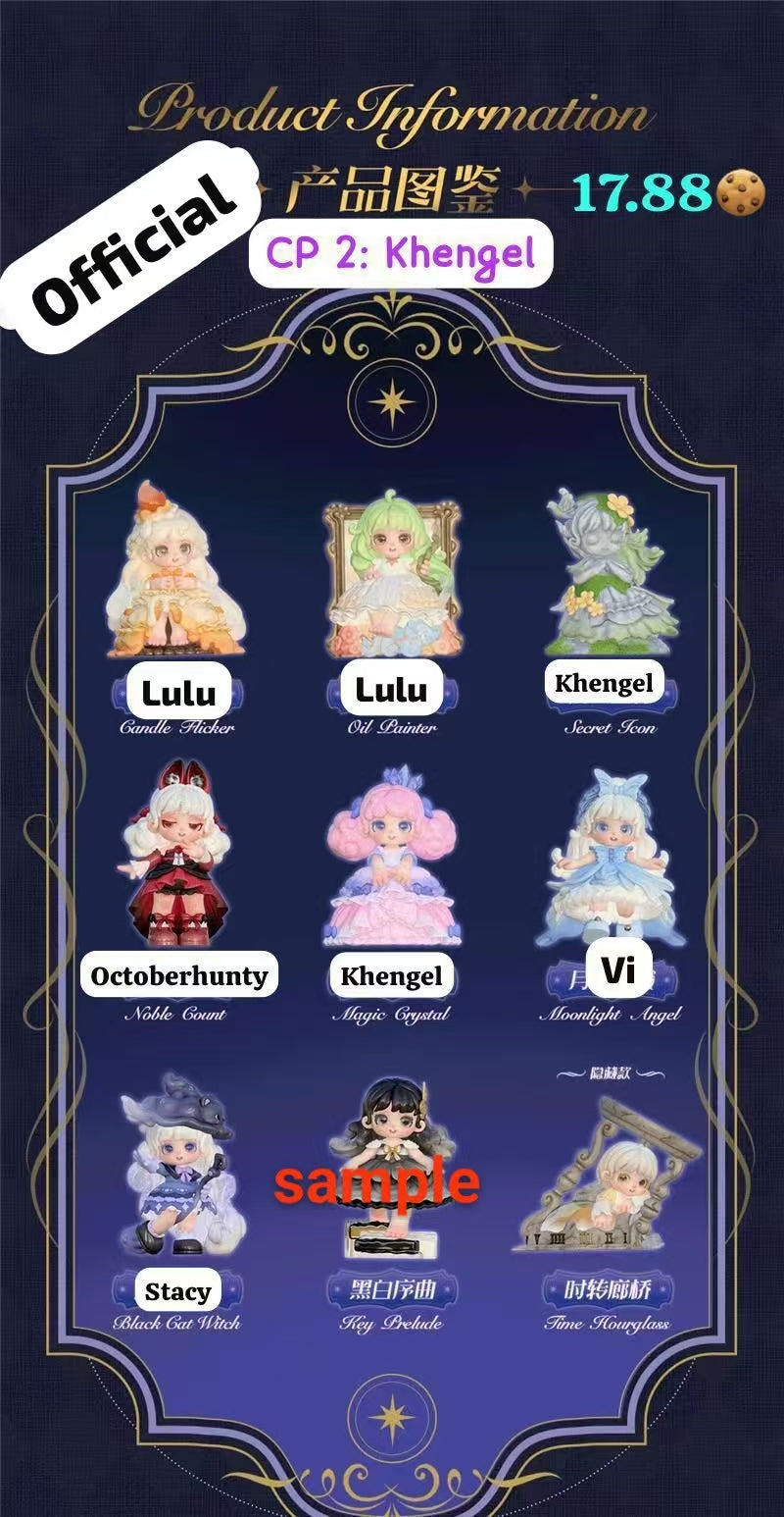 Miana Sleeping Castle Series toy surprise box Dolls