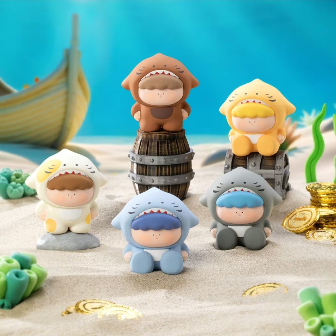 Sharki Litle Shark Minibean Series toy surprise box Dolls