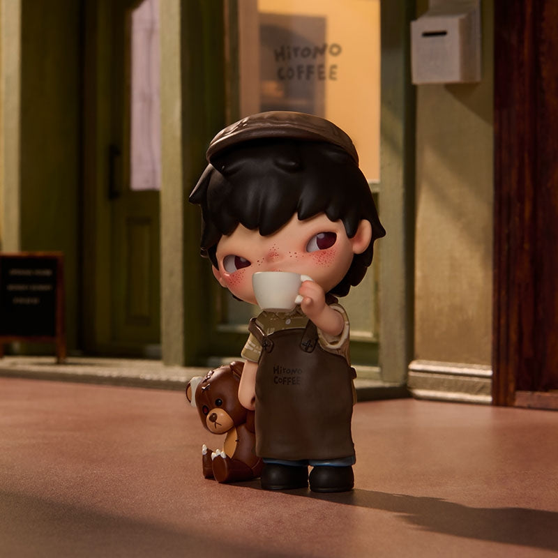 【preorder 2-3 days】POP MART Hirono Coffee Barista Series Hanging Card Dolls