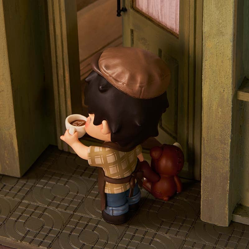 【preorder 2-3 days】POP MART Hirono Coffee Barista Series Hanging Card Dolls