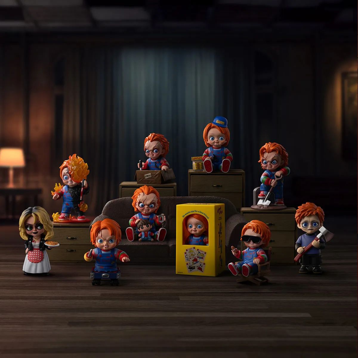 Chucky Franchies Series toy surprise box Dolls