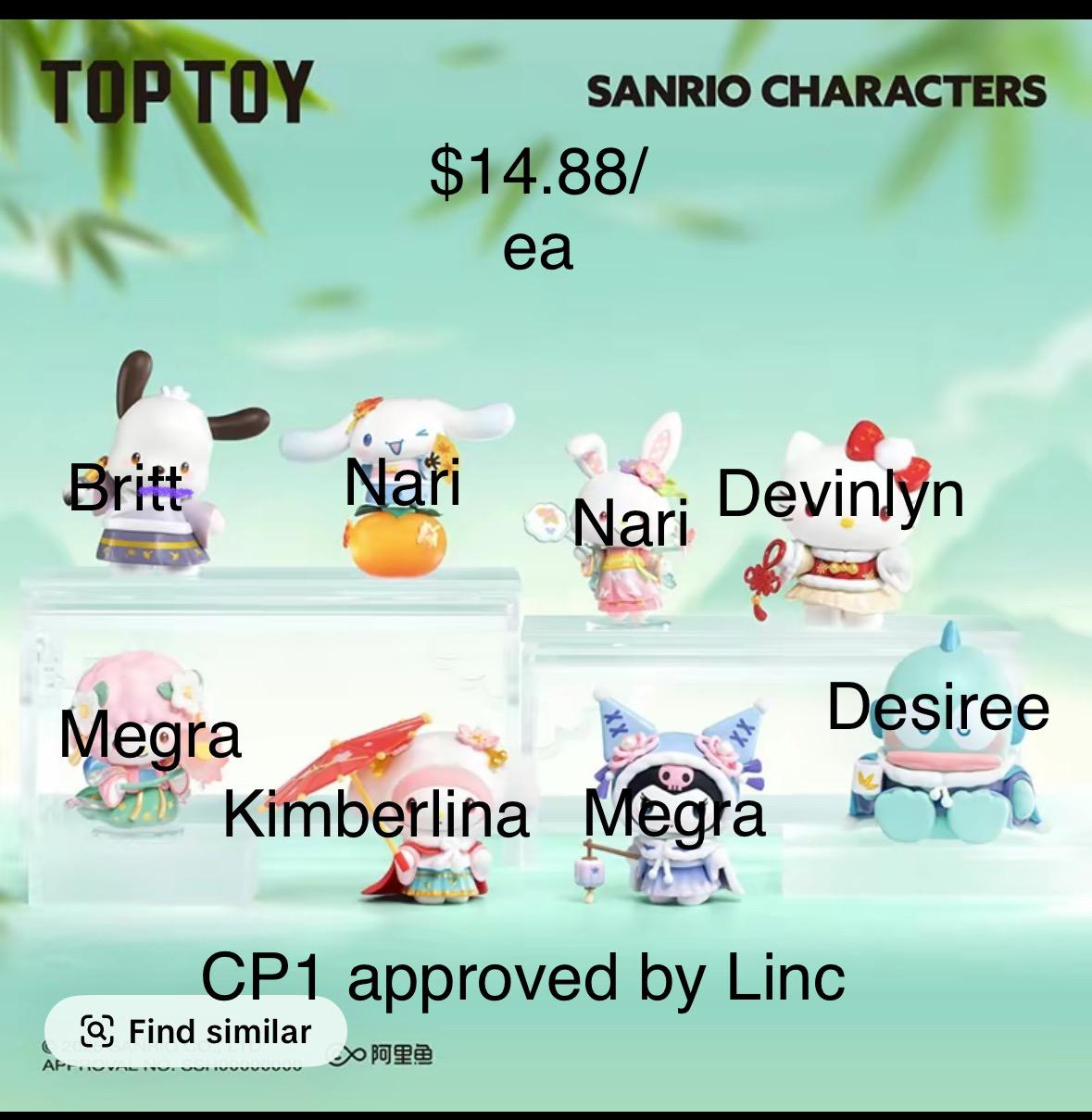 Sanrio Festive Attirers Series Claim Party