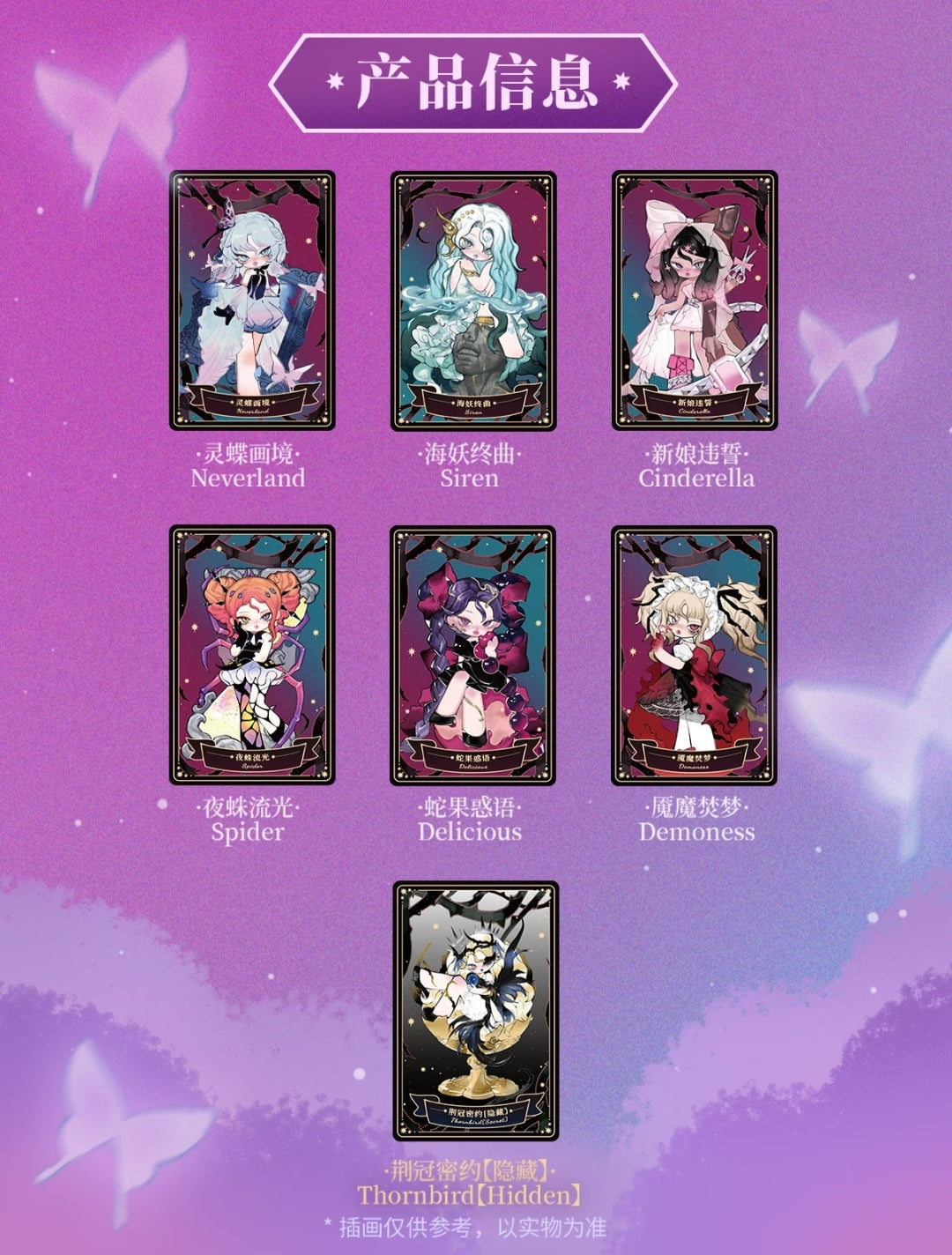 Nono Sova Nightmare Lullaby Series toy surprise box Dolls