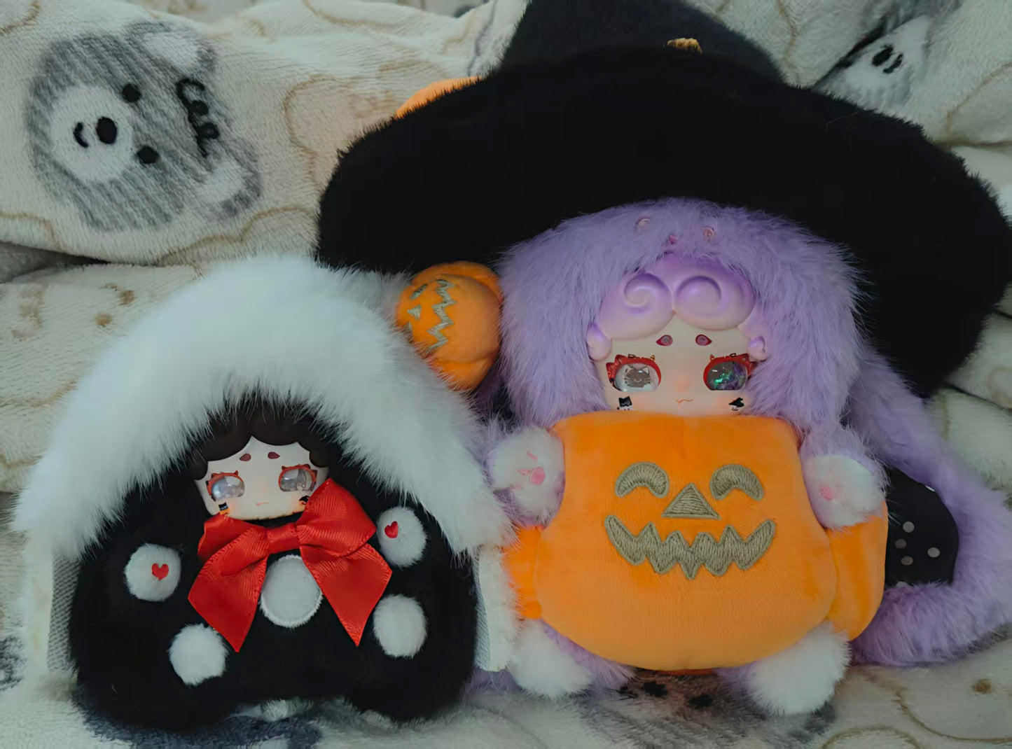 Lucky Deer Nai Halloween Plush Series Hanging Card Dolls