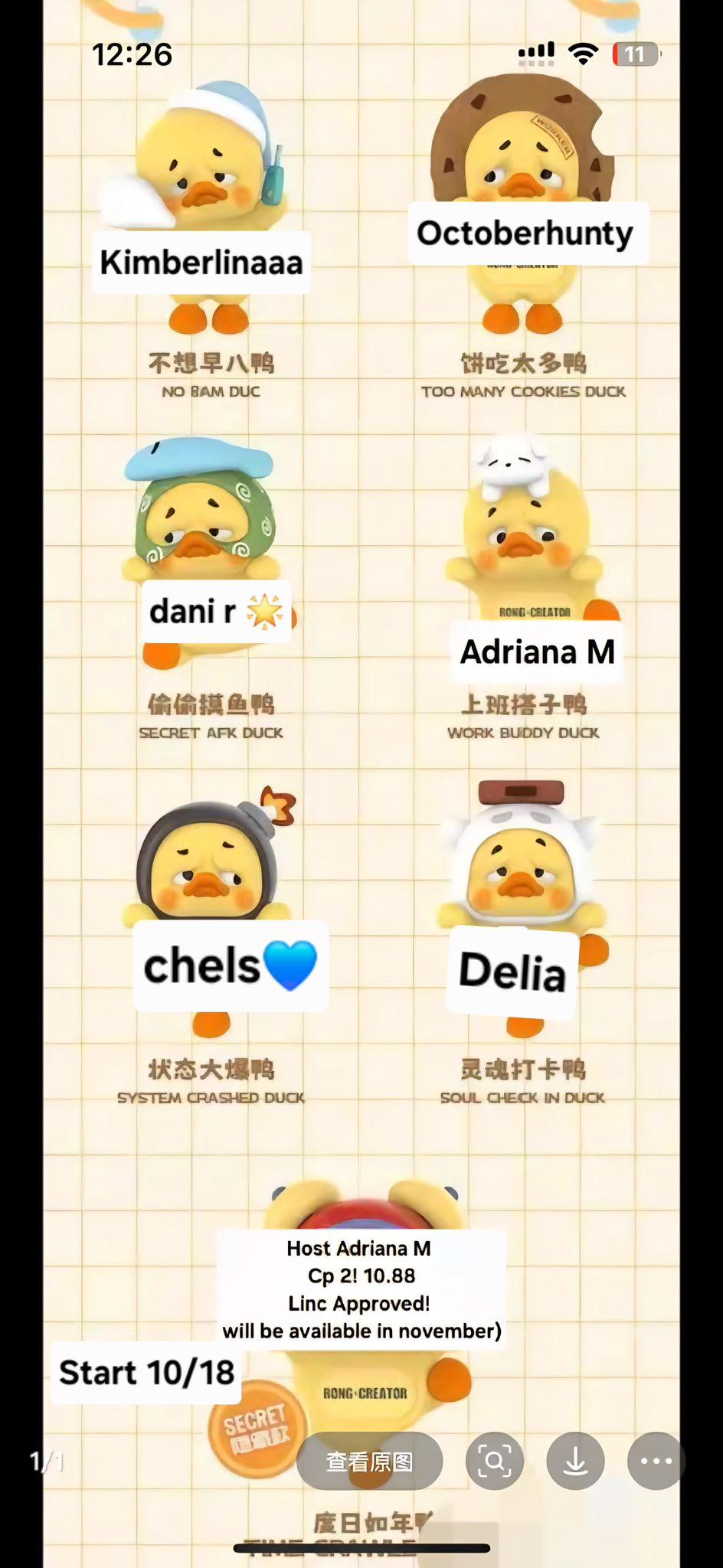 【preorder】Upset Duck Status display Series Claim Party