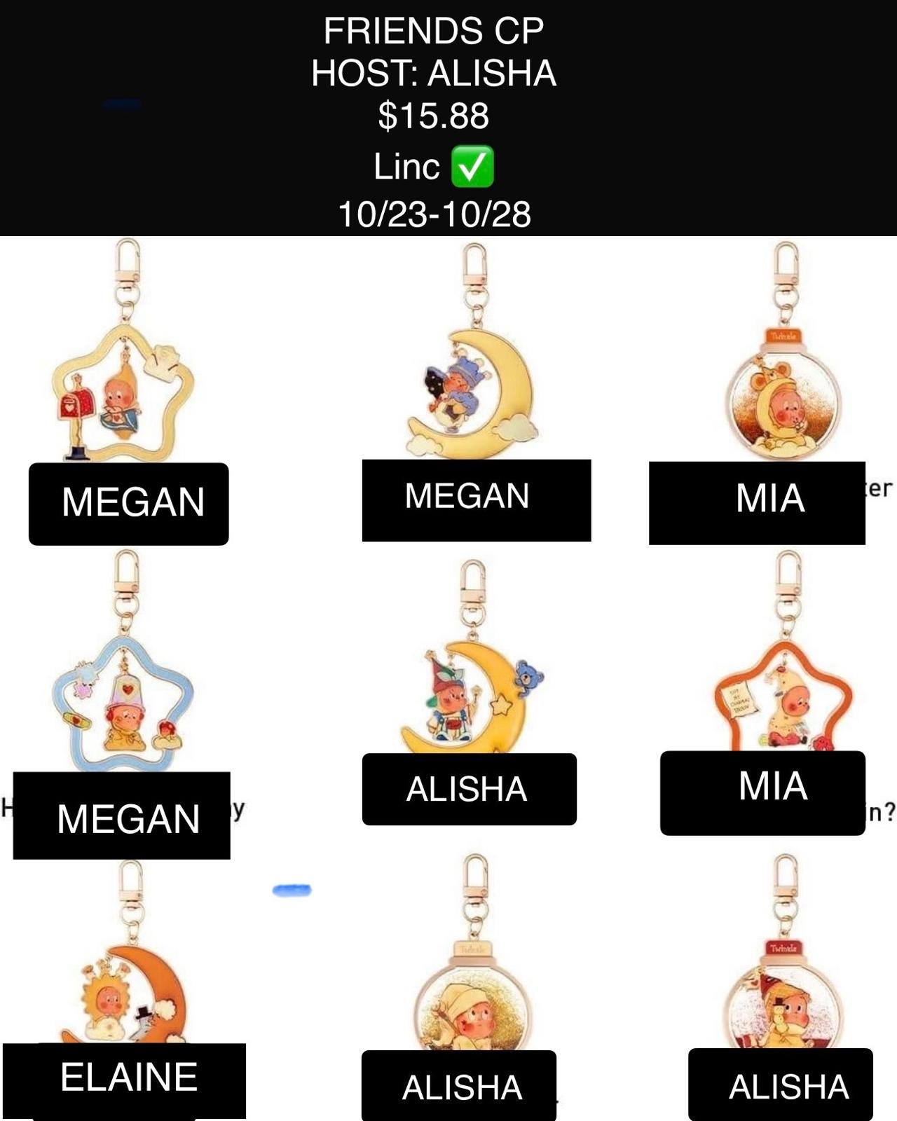 We are all Twinkle Twinkle Metal Pendants Series Claim Party