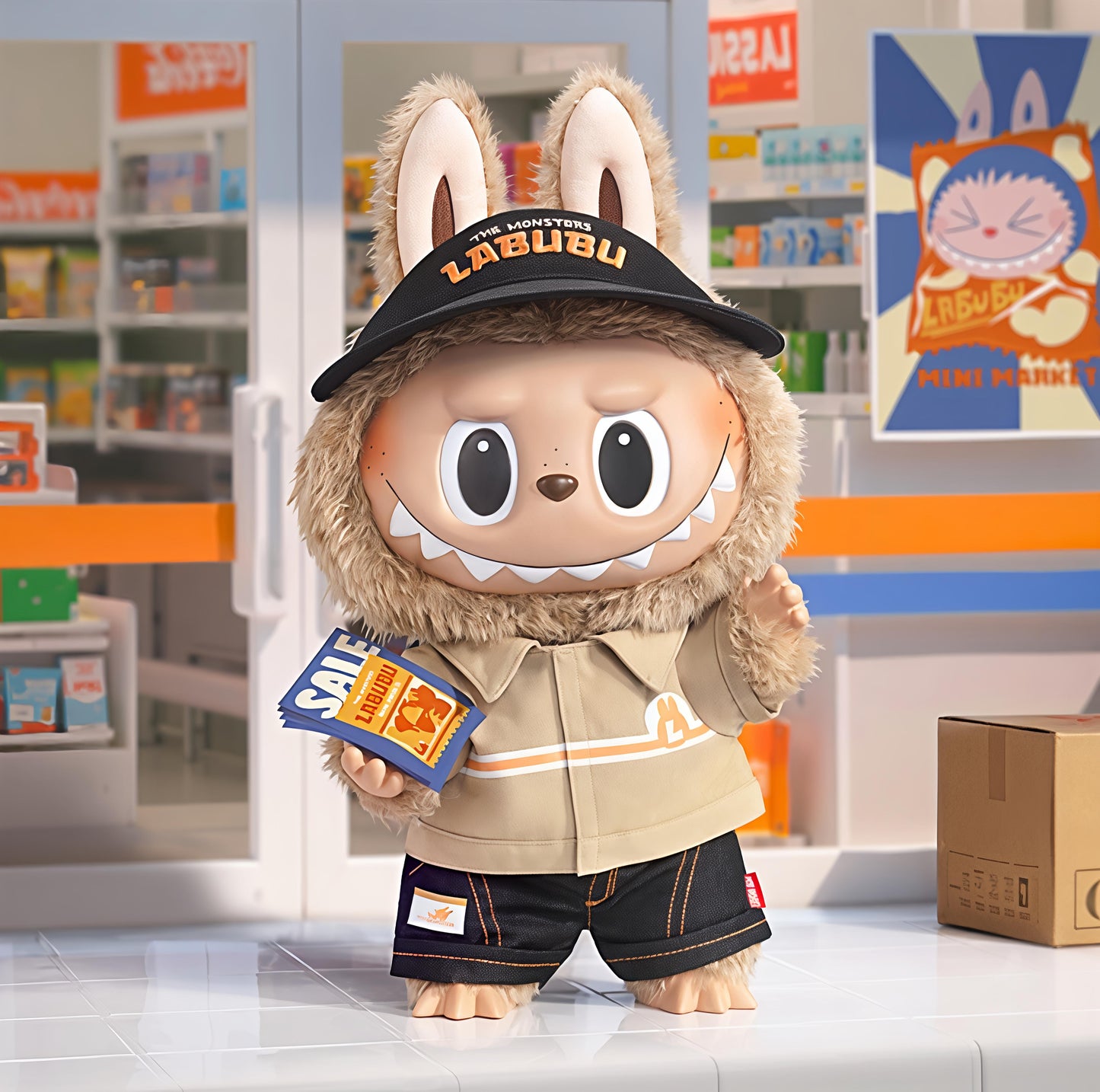 【preorder】POP MART The Monster - The Naughty Cashier Plush Dolls
