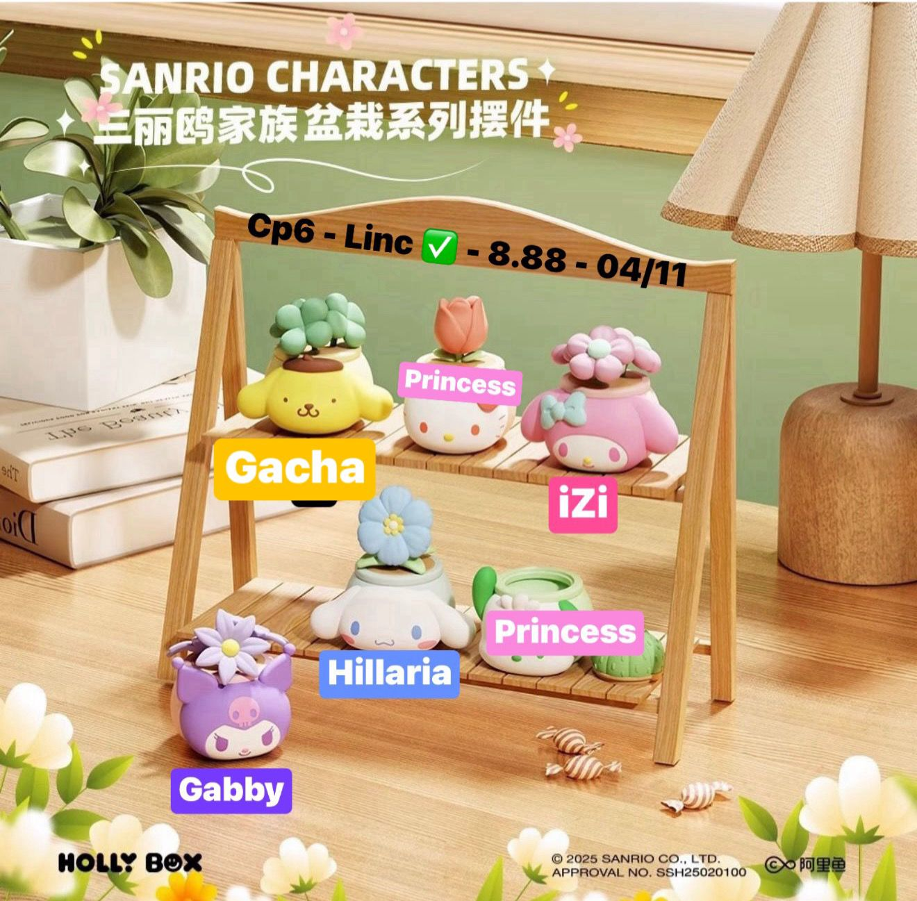Sanrio Bonsai Series Claim Party