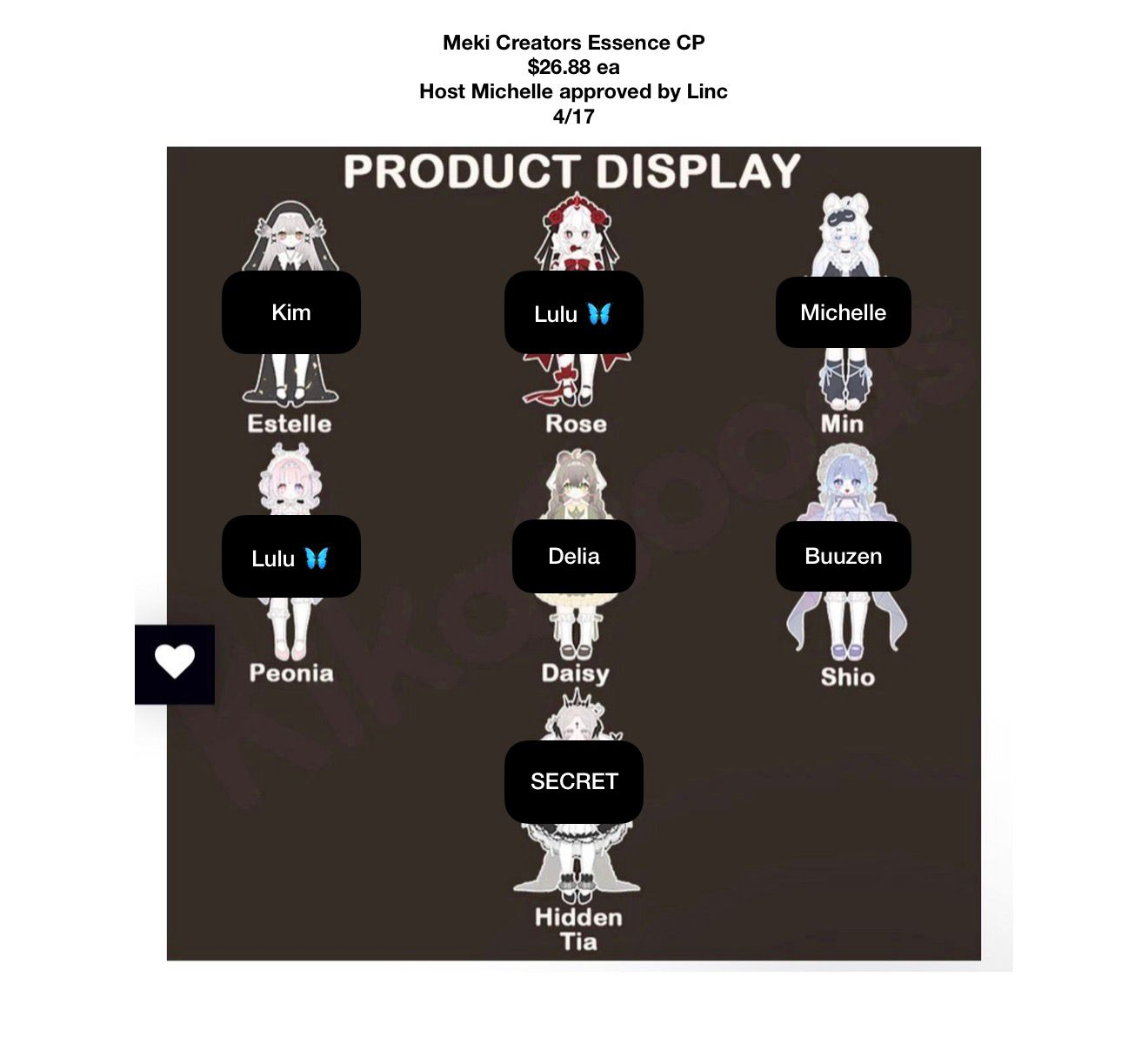 Meki Creators Essence Series Claim Party