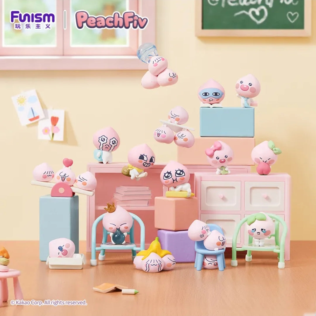 peachfiv Peach-themed Mini-Class Minibean Series toy surprise box Dolls