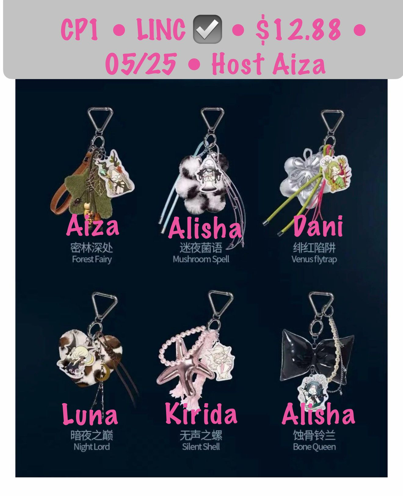 Nanci “Place of Tranquility” Pendant Collection series Claim Party