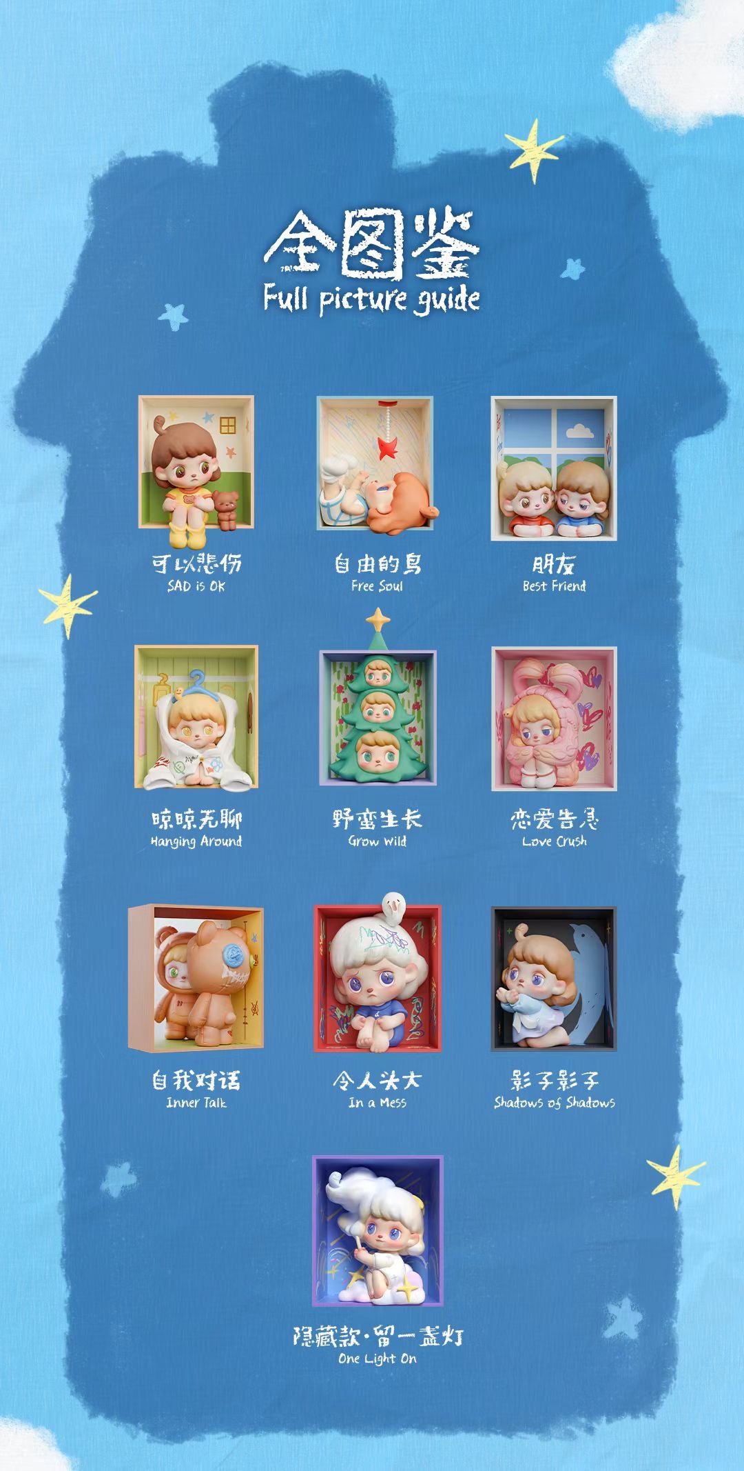 Anmoo A Hidden Corner Series toy surprise box Dolls