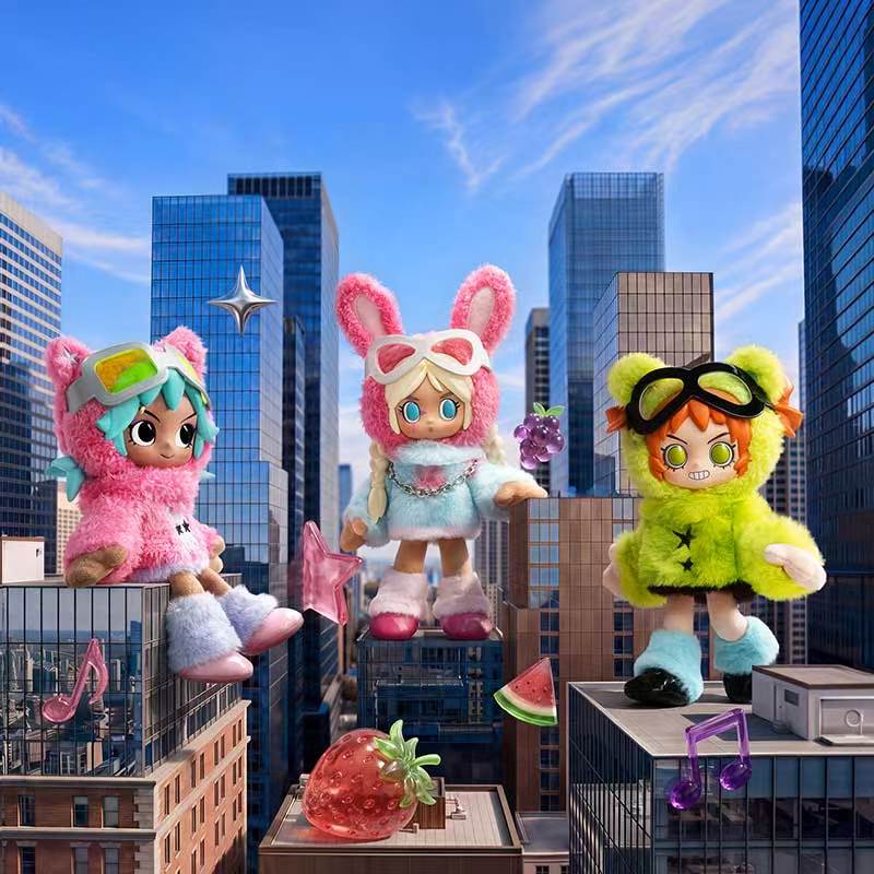 【preorder】POP MART Peach Riot Fruit Punch Plush Series Hanging Card Dolls