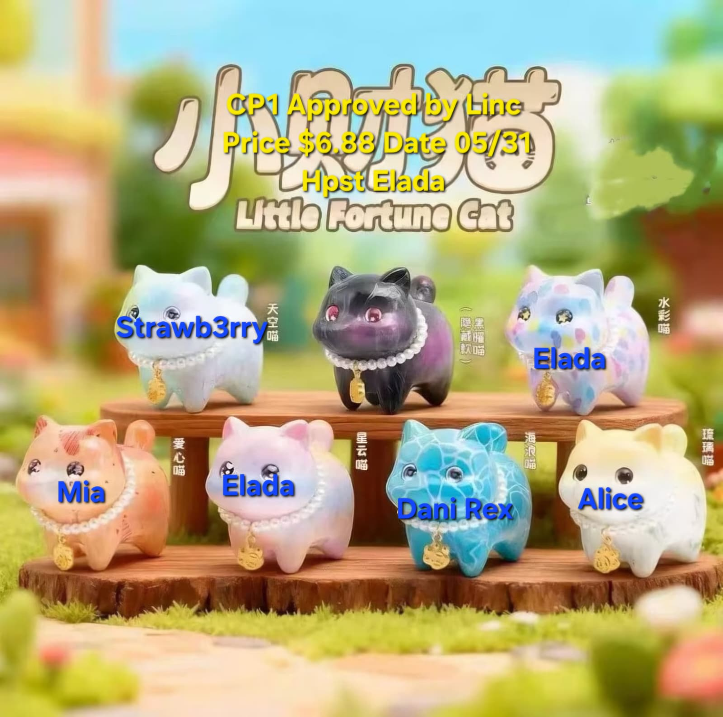 Little Fortune Cat Series Claim Party