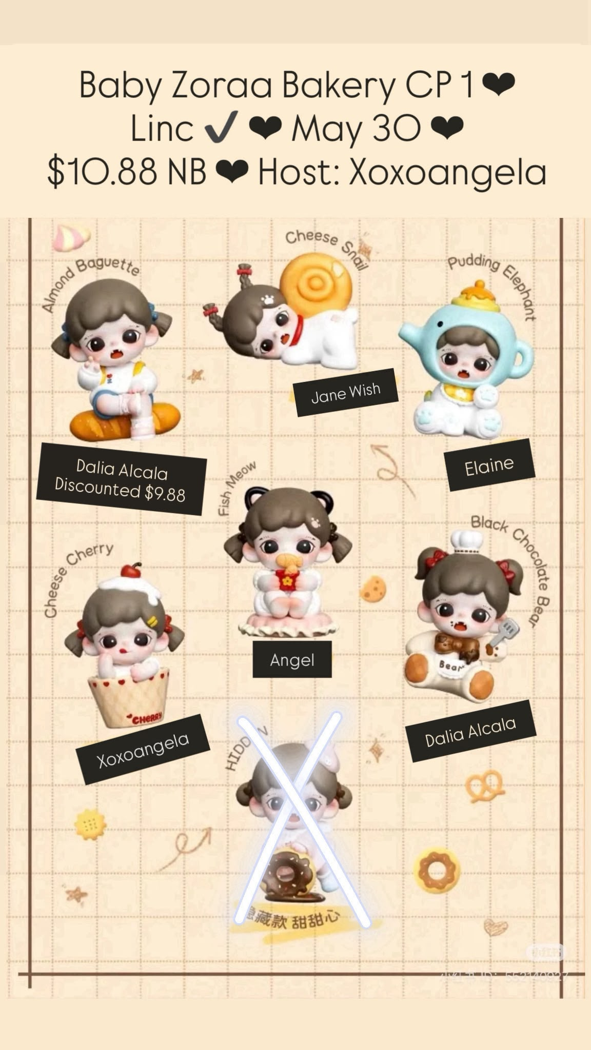 Baby Zoraa Bakery Series Claim Party