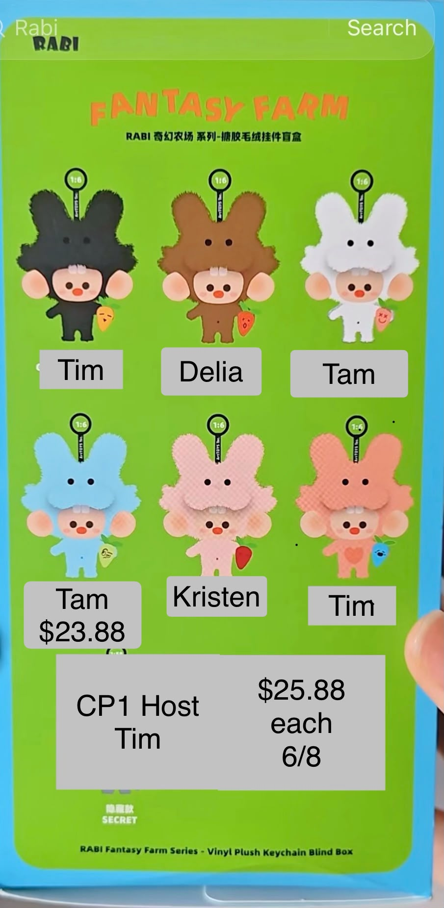 Rabi Fantasy Farm Series Claim Party