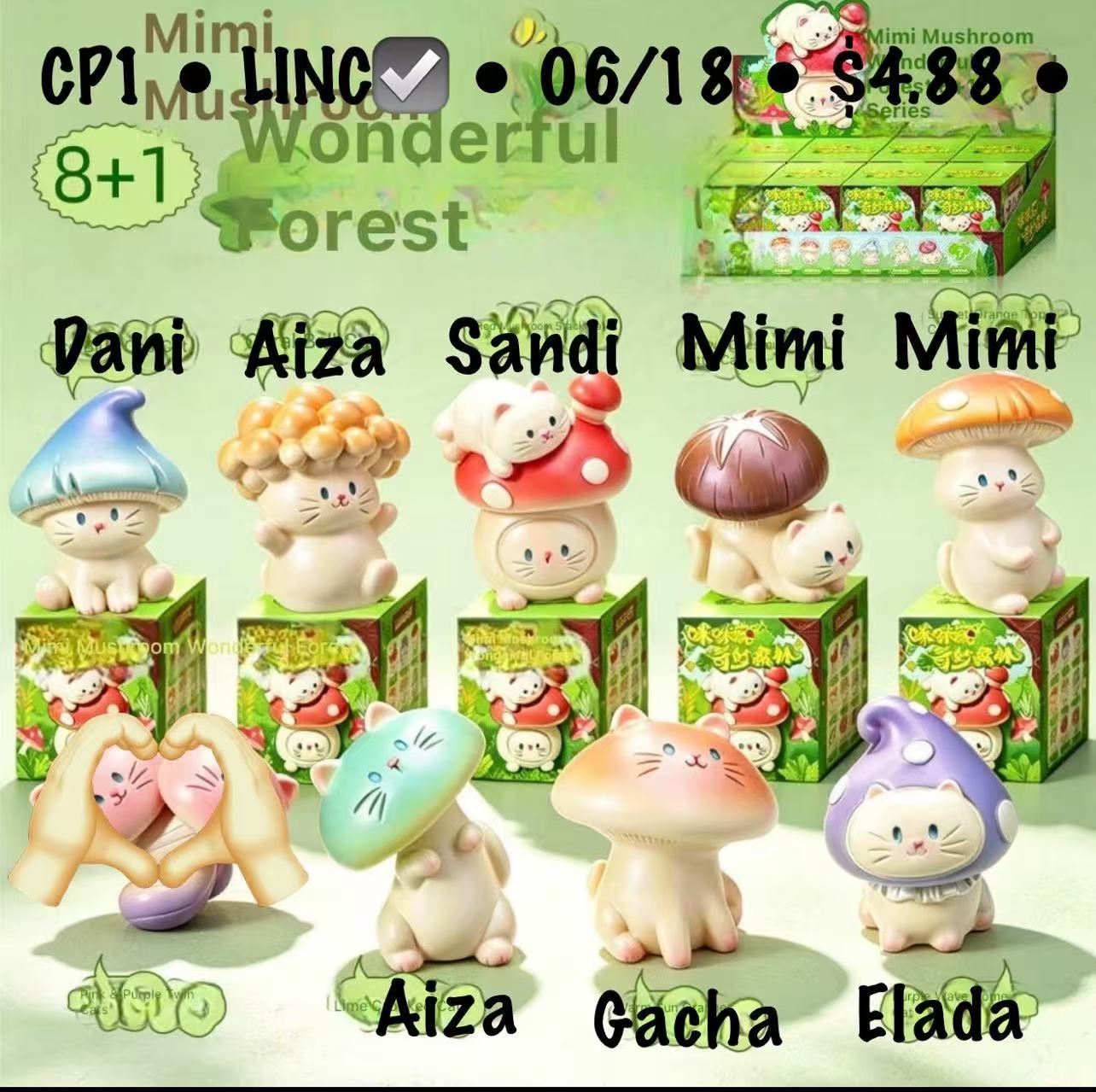 Mimi Mushroom's Magical Forest Series Claim Party