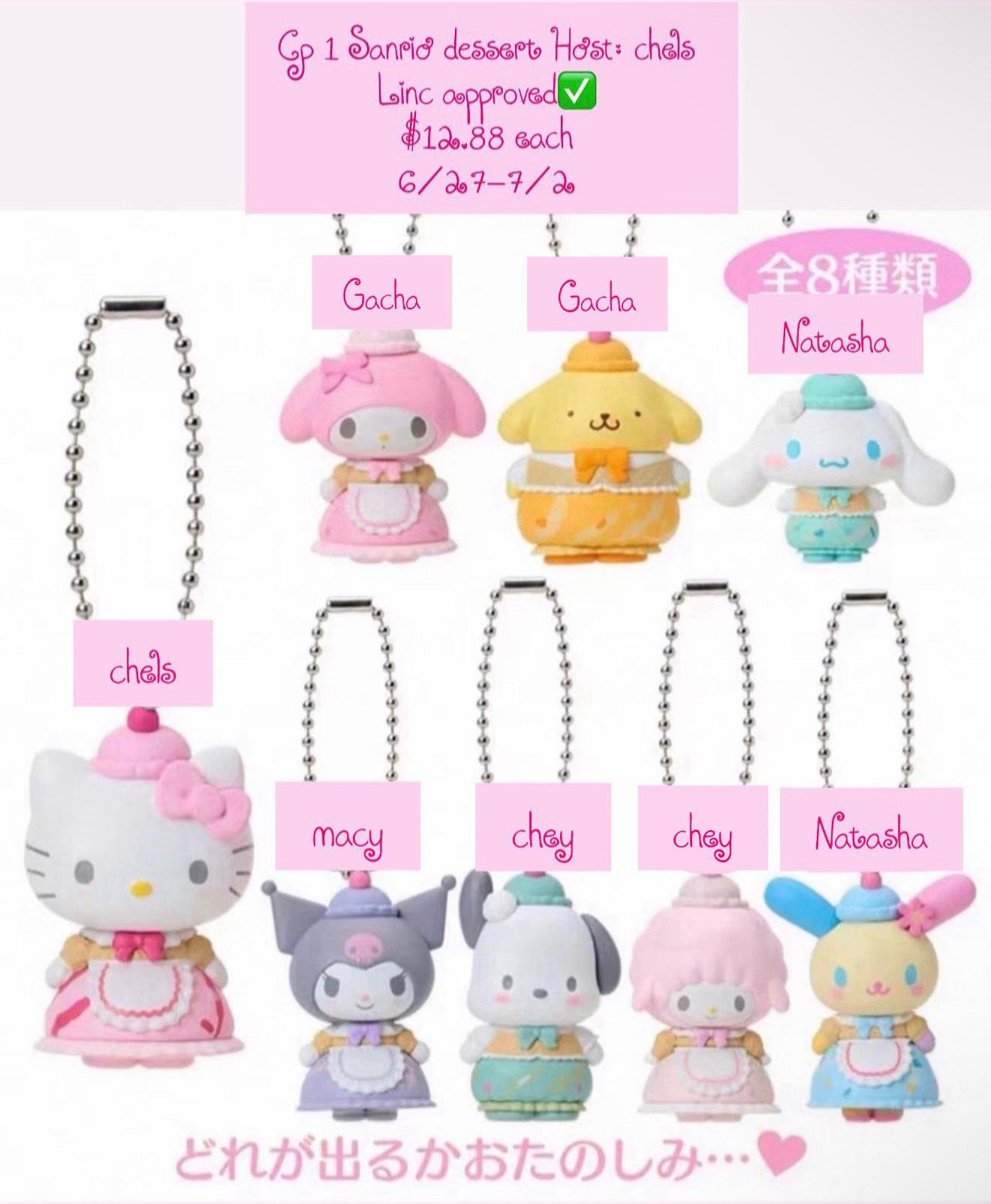 Sanrio dessepo series claim party