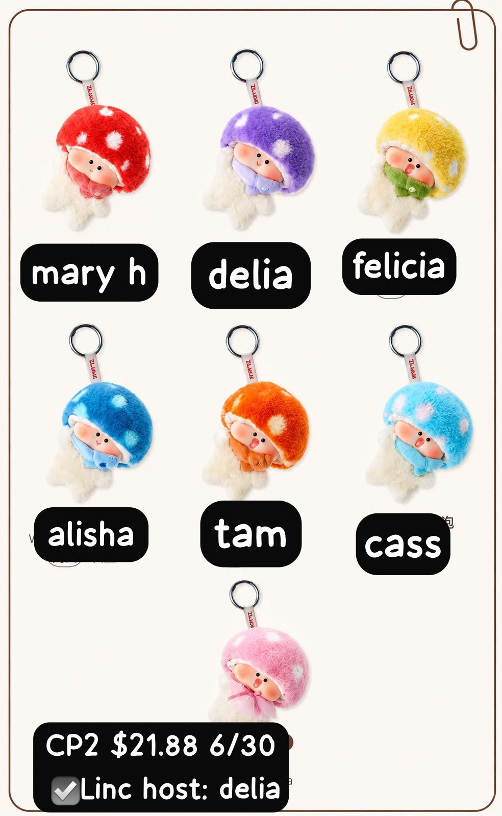 Mstand x Little Mushroom Tuto “A Mushroom a Day” Series Claim Party