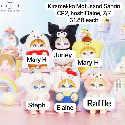 Mofusand x Sanrio Collection Claim Party