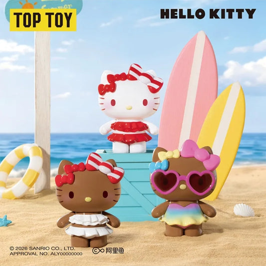 【Discount sale】Hello Kitty Swimsuit Party Mini Series toy surprise box Dolls