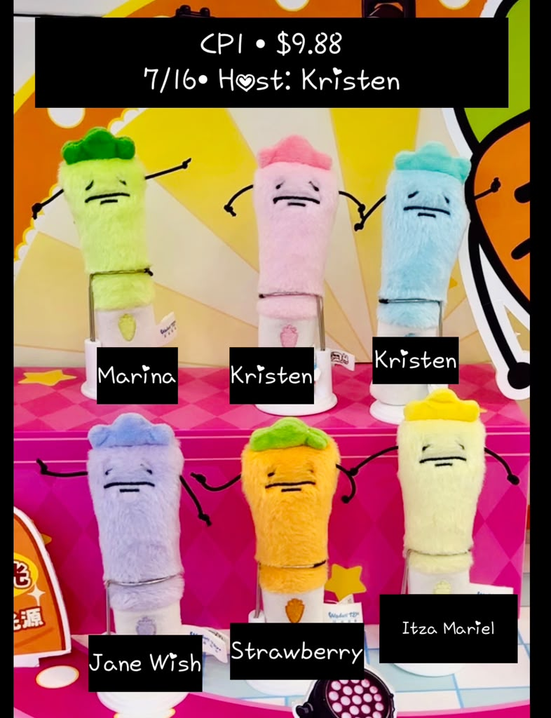 Siam Lip & Little Illustration Characters Collaboration: Tanaka Cheer Stick Series Claim Party