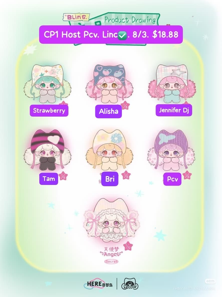 yonnna bling bling Sweetheart Era Collection Claim Party