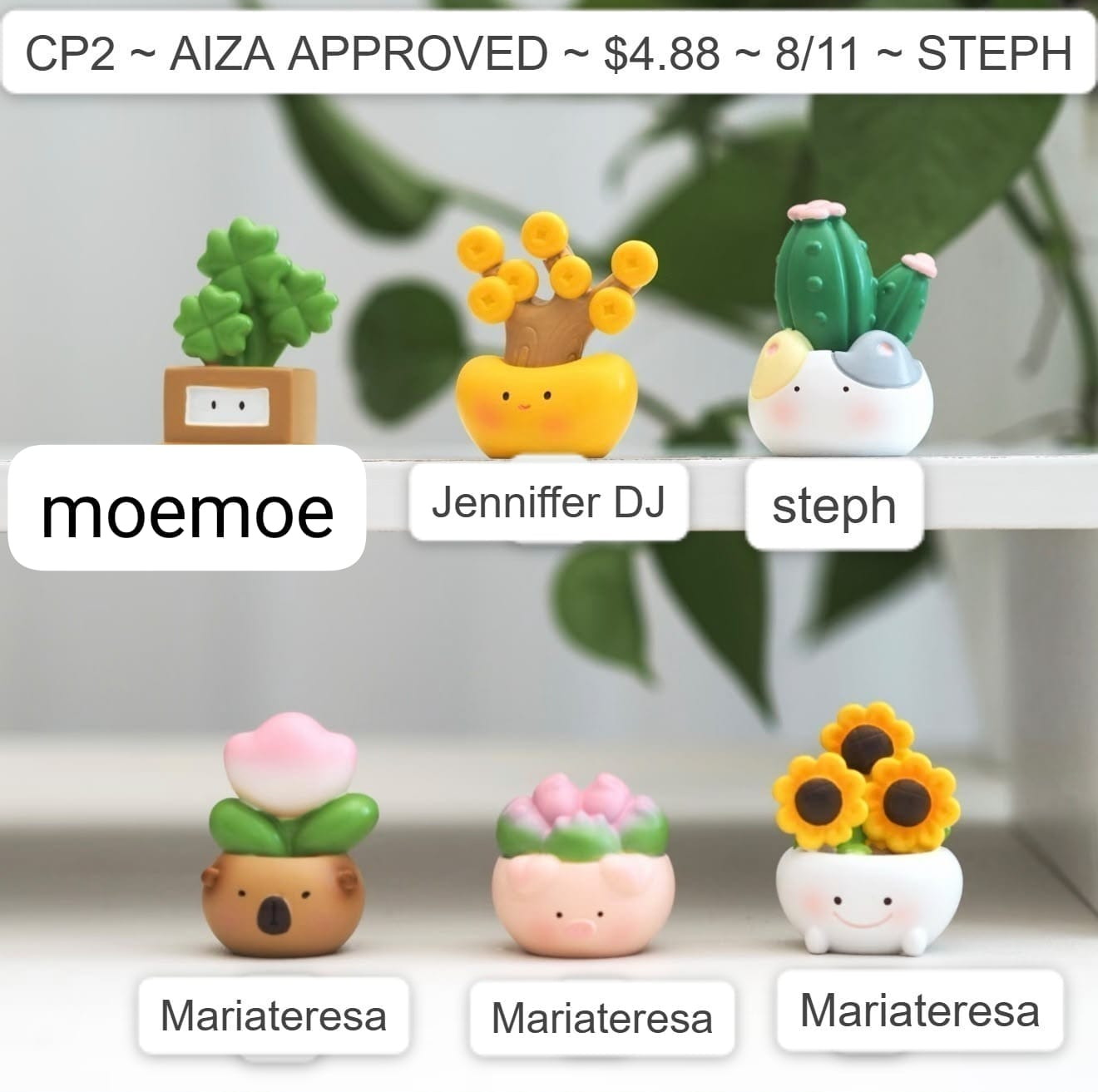 Lucky Potted Plant Healing Series Claim Party