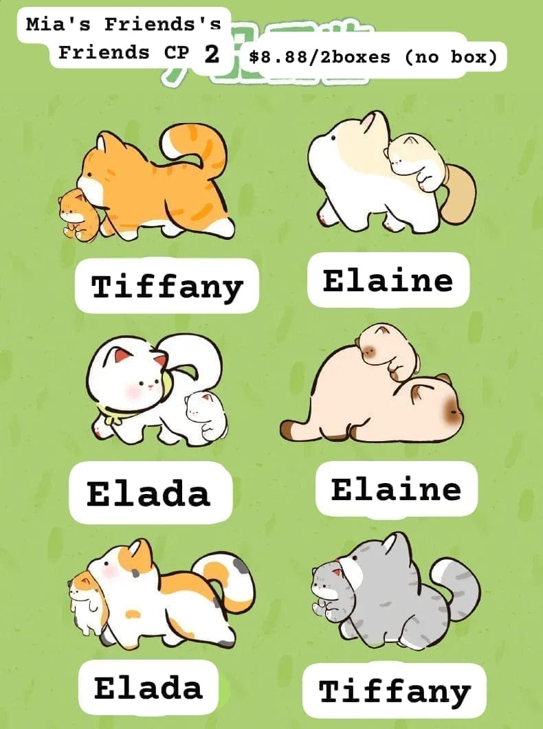 Kitten Magnetic Sticker Series Claim party