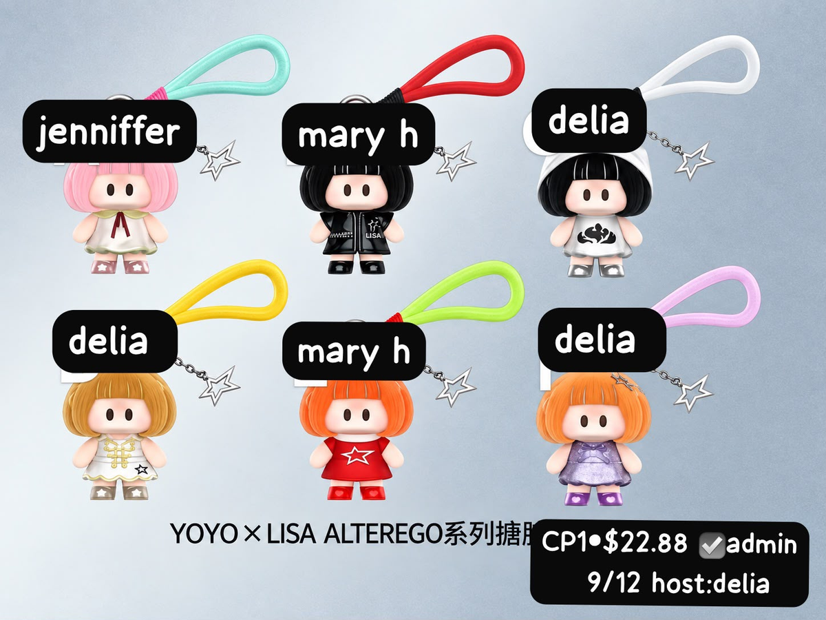 YOYO × LISA ALTEREGO Series Claim Party