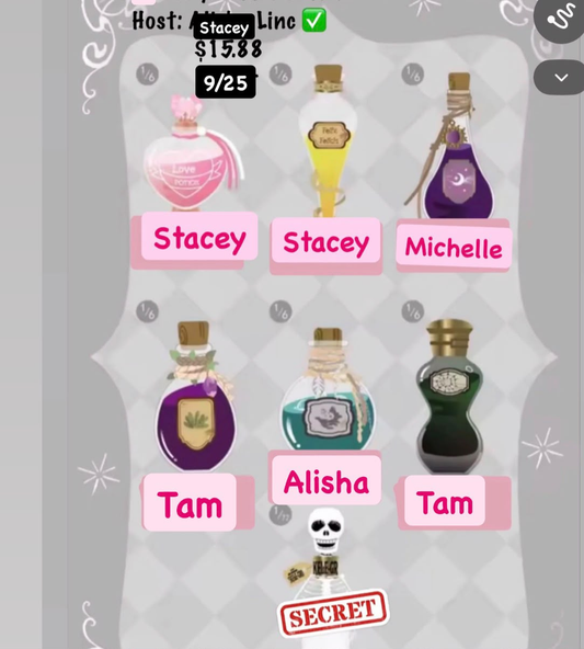 Harry Potter Potion Series Claim Party