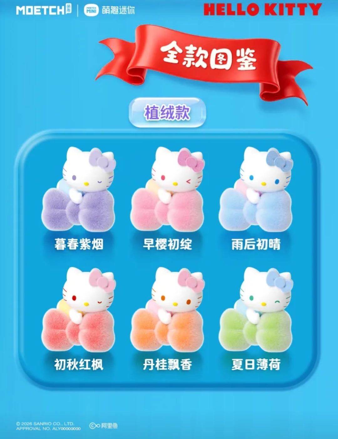 Hello Kitty Color Fantasy Mini Series toy surprise box Dolls