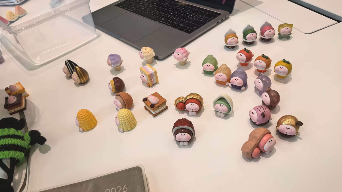 Sunz Tonz Snack Party Minibean Series toy surprise box Dolls