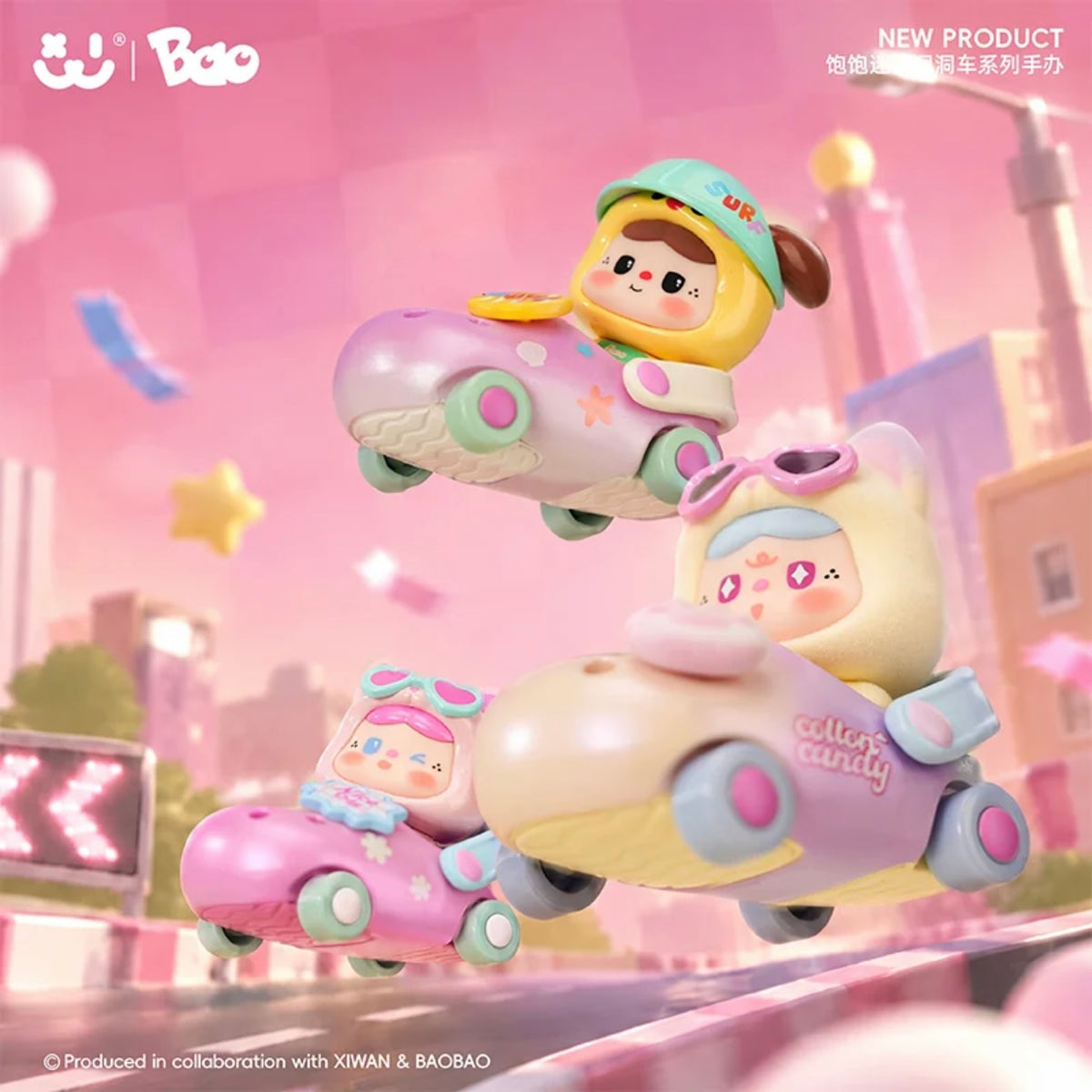 【Pre-order 11/02】BaoBao Mini Hole Car Series toy surprise box Dolls