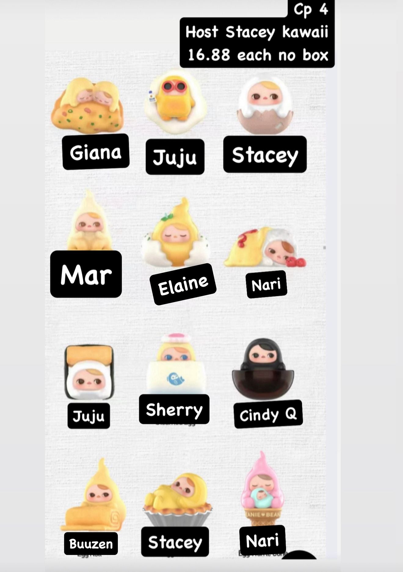 POP MART Pucky Egg Beanie Series toy surprise box Dolls