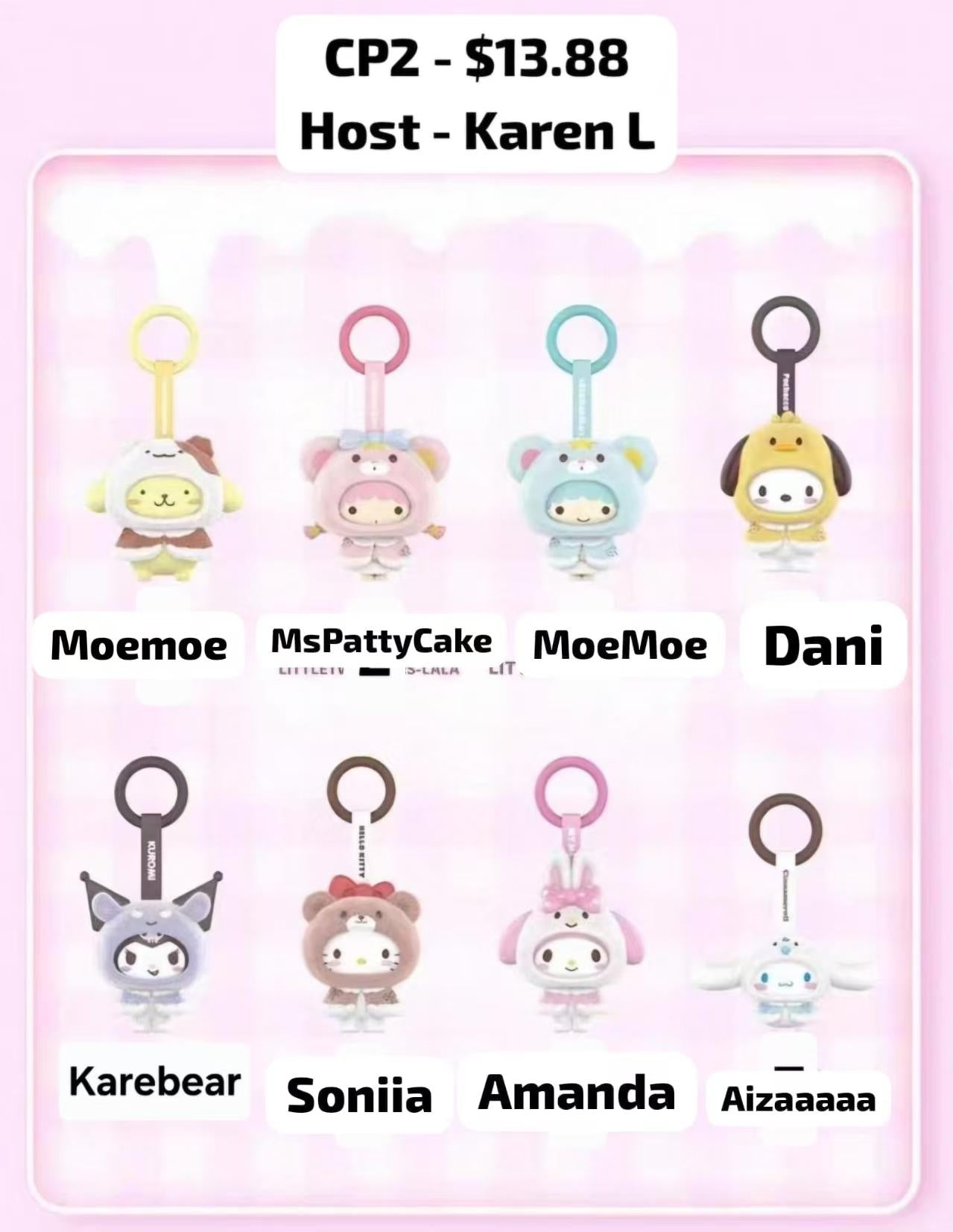 Sanrio Little cloak Series Claim party