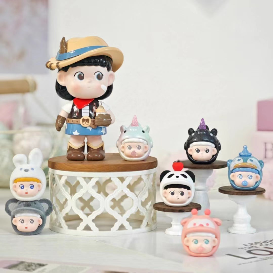 Robao Animal Crossing Minibean Series toy surprise box Dolls