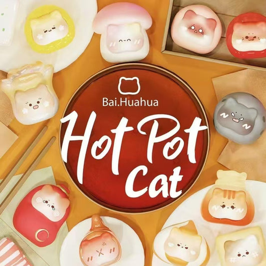 Hot Pot Cat Minibean Series toy surprise box Dolls
