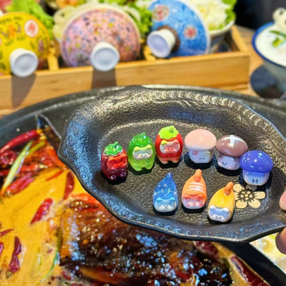 Hot Pot Cat Minibean Series toy surprise box Dolls