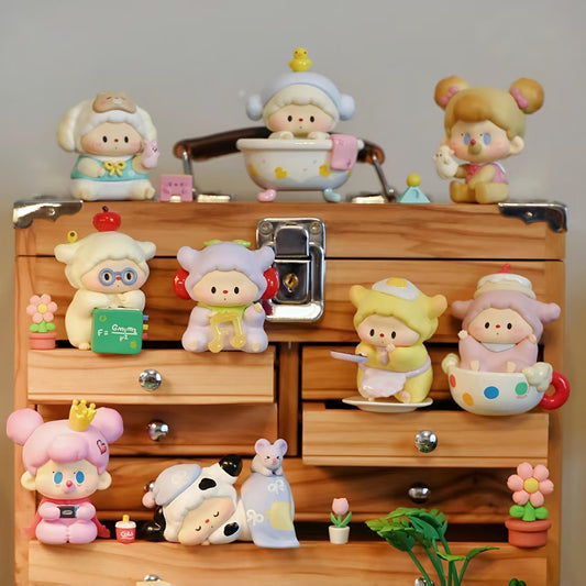 Lulu Dog Homebody Diary Series toy surprise box Dolls